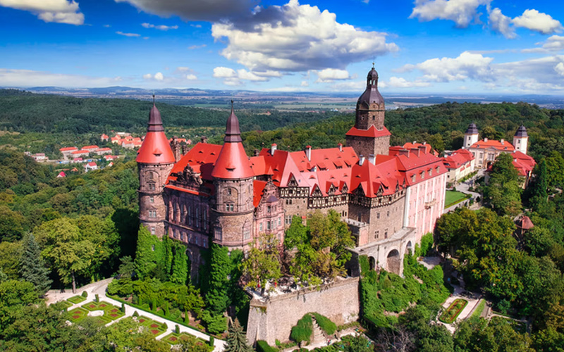 KŁODZKO / BŁĘDNE SKAŁY / ZAMEK KSIĄŻ